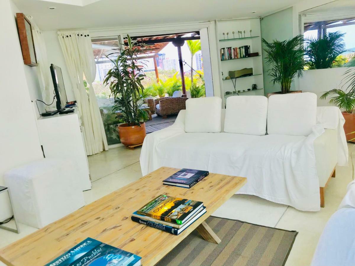 Apartament Penthouse Caribbean View And Private Pool, Kartagena Zewnętrze zdjęcie